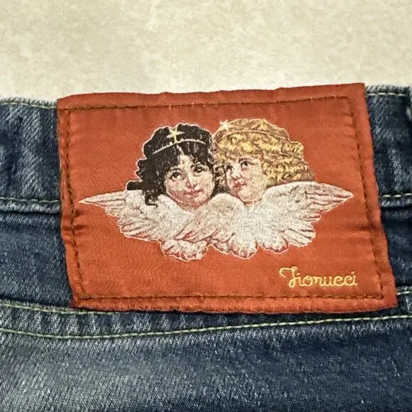 Vintage Fiorucci Womens Juniors Size 3 Straight Leg Denim Jeanss Medium Wash EUC - Picture 7 of 13